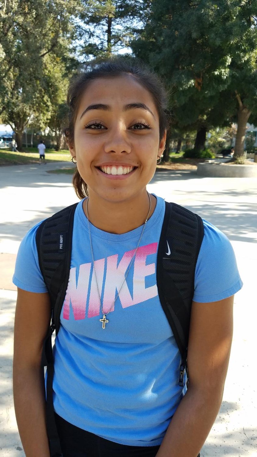 Victoria Guiterrez, 20, Kinesiology.