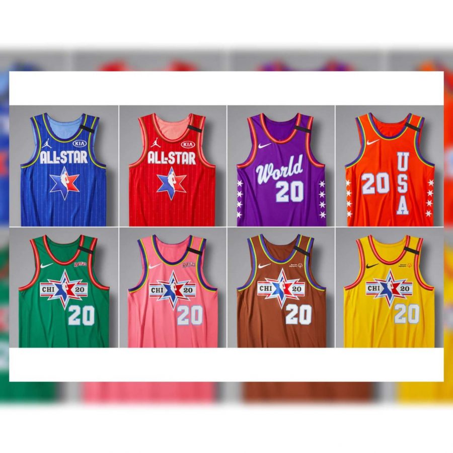 Uniforms for the Allstar Weekend Festivities coming up Feb. 15 & Feb. 16