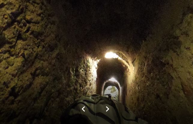 The bone chilling halls of the Bran Castle Google tour.