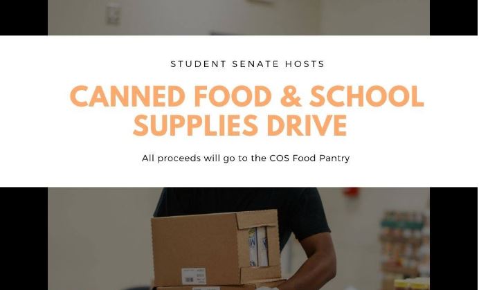 COS Canned Food & School Supply Drive