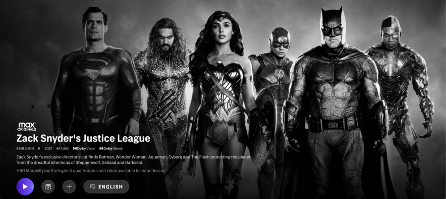 Watch Justice League on HBO Max