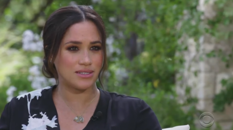 Meghan Markle in her interview with Oprah.