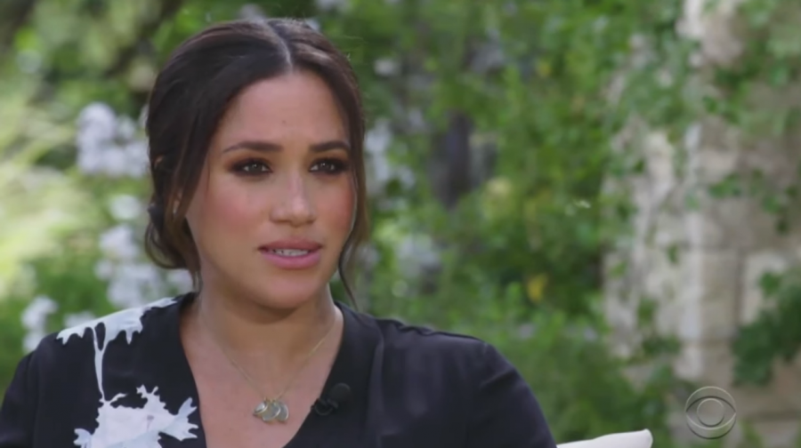 Meghan+Markle+in+her+interview+with+Oprah.
