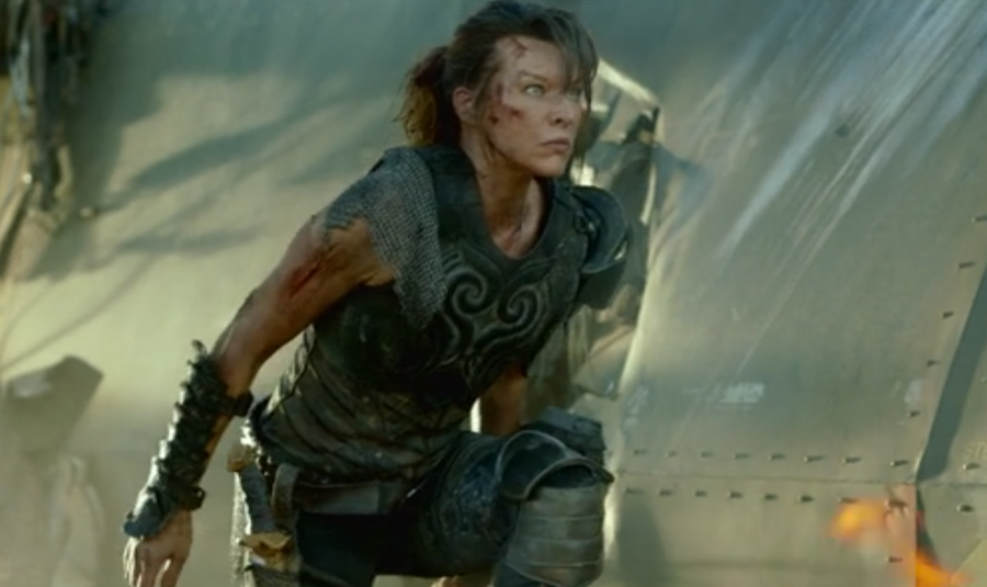 Milla Jovovich in a scene from