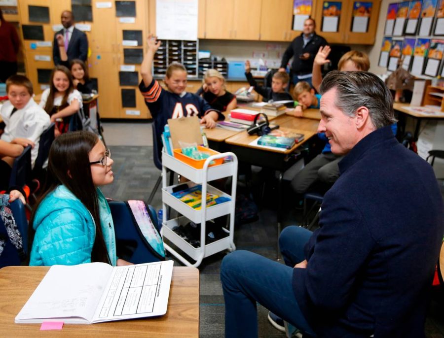 Gavin Newsom Provides Students With Financial Help