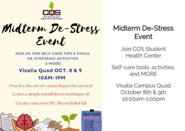 Midterm De-Stress Event