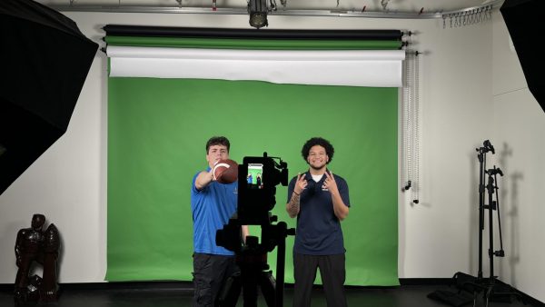 Behind the Scenes on Set of the Campus Journal